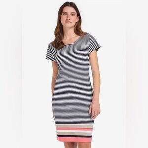 Barbour Harewood Stripe Jersey Dress